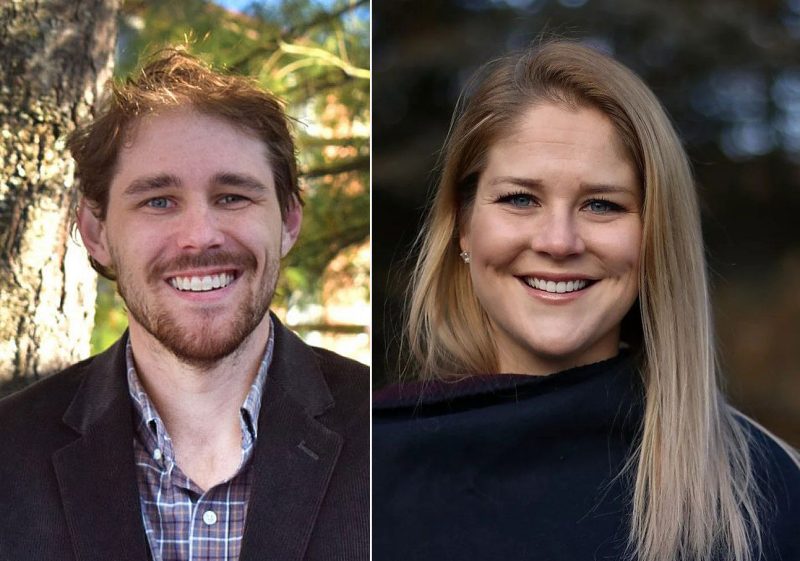 Portraits of Daniel Sumner and Jessica Agnew