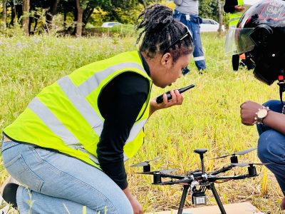 21 young women complete drone training designed to empower young Malawi women to take the lead in STEM